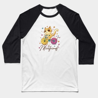 Best Cat Friend Baseball T-Shirt